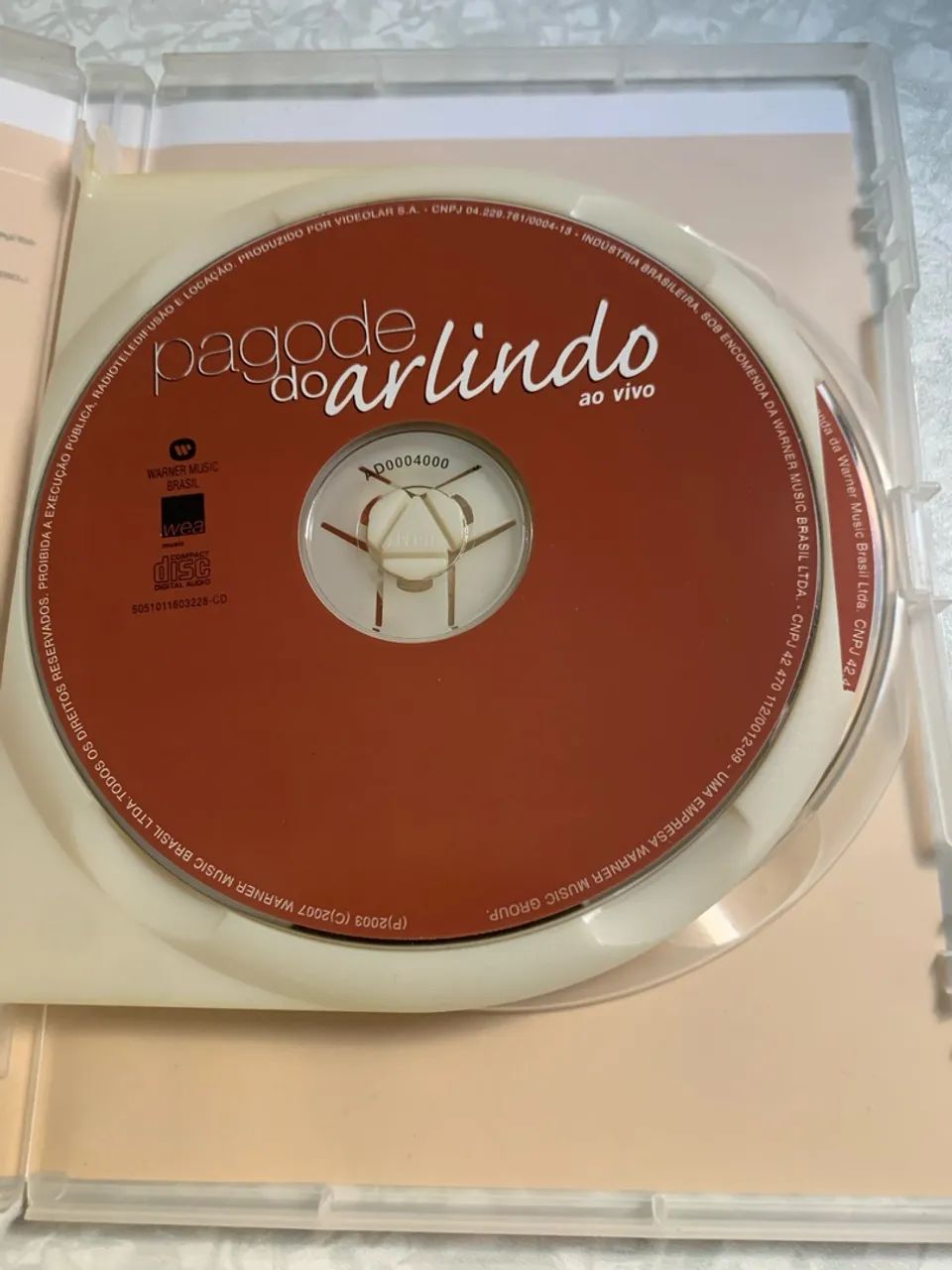 DVD + CD ARLINDO CRUZ - DOSE DUPLA VIP  - Foto 4