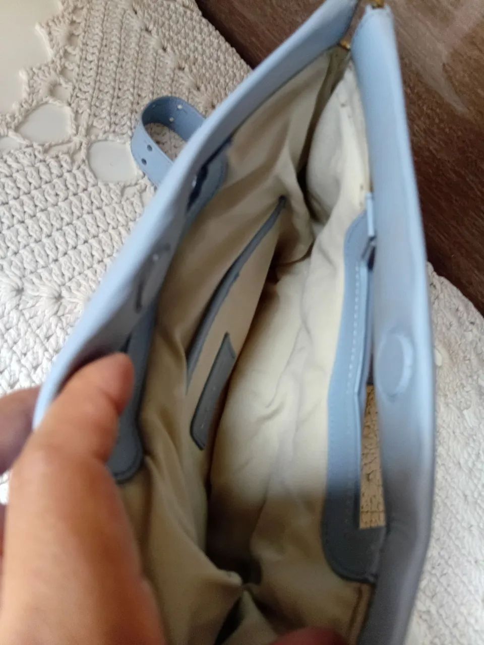 BOLSA LANÇA PERFUME AZUL - Foto 2