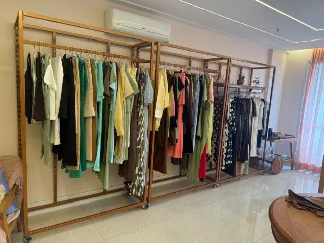 Araras de roupa para loja 