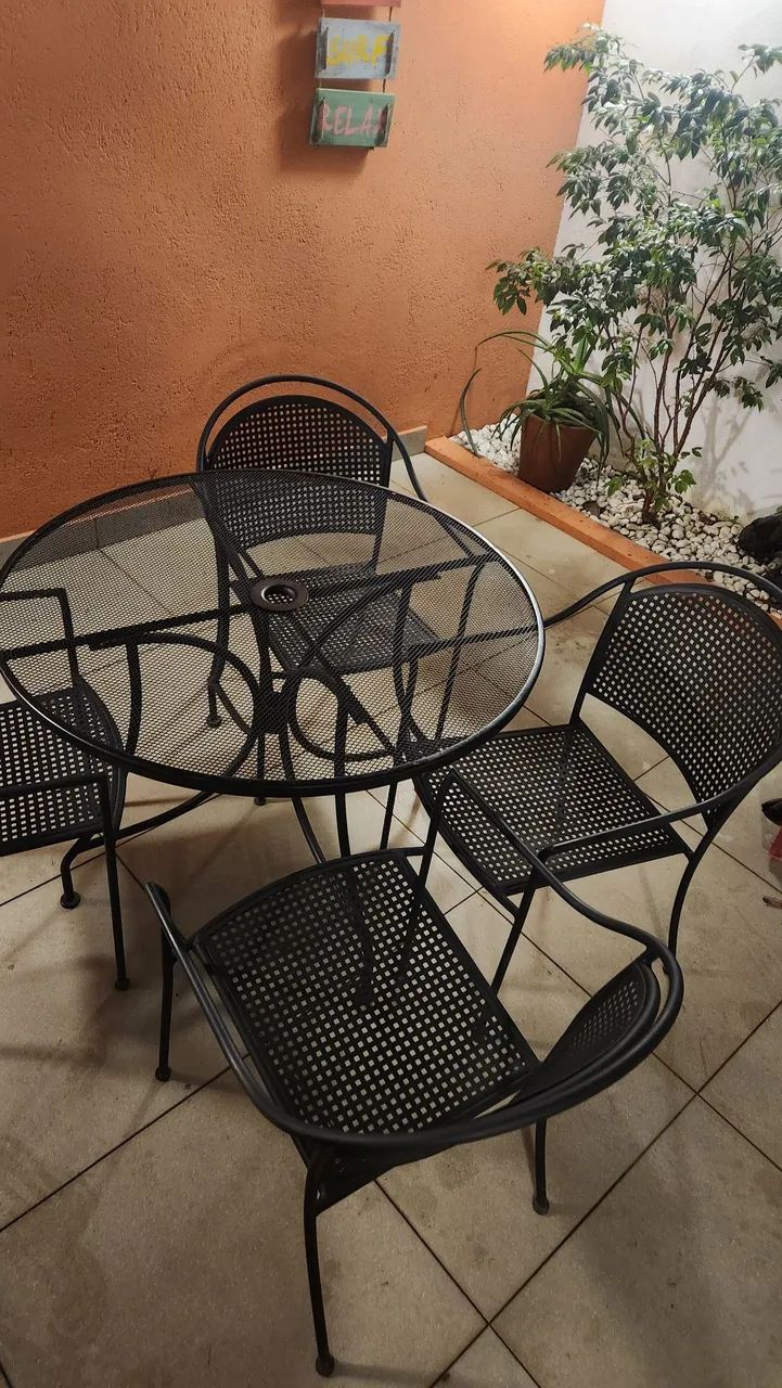 Conjunto mesa e cadeiras área gourmet  - Foto 3