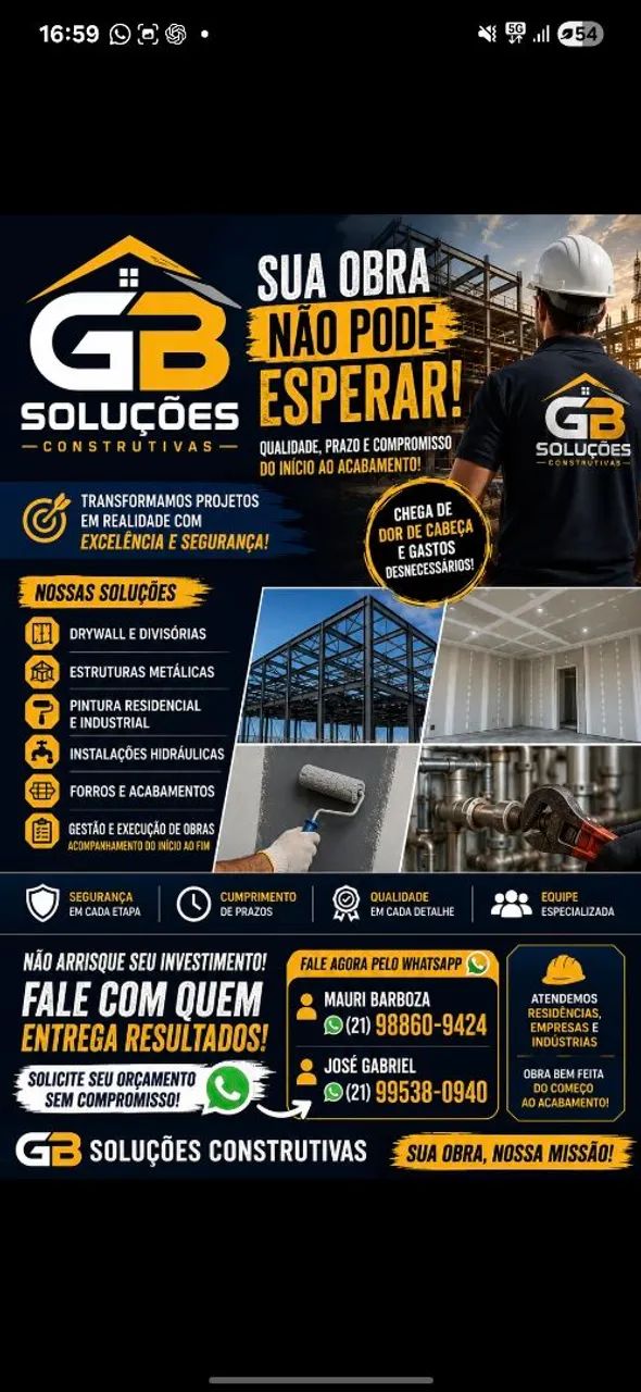 Construção, Reformas e Manutenções 