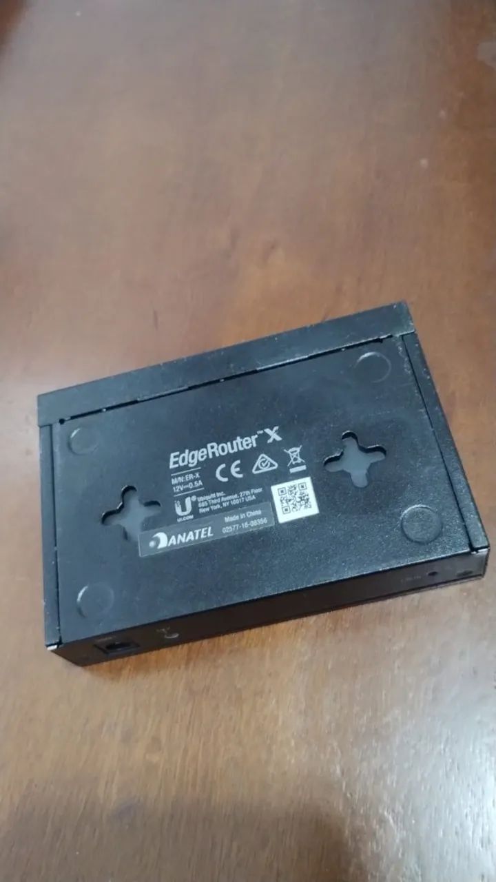 Roteador/Switch Profissional - Ubiquiti EdgeRouter X - Foto 4
