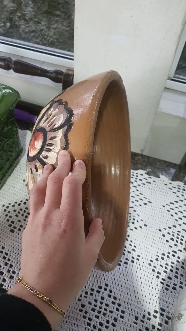 Vaso cachepô Cerâmica Antigo - Foto 2