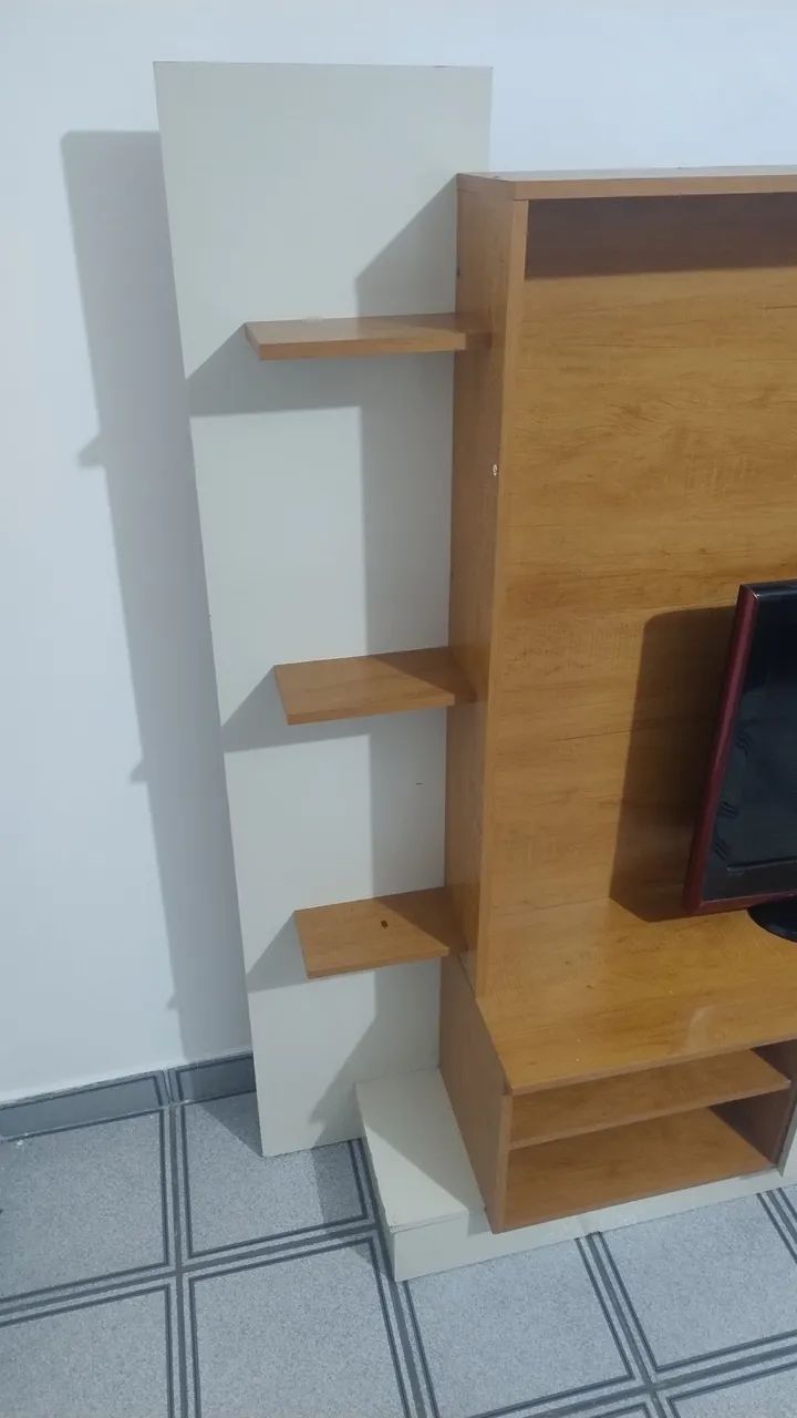 Rack com Painel para TV - Moderno, Elegante e Funcional! - Foto 4