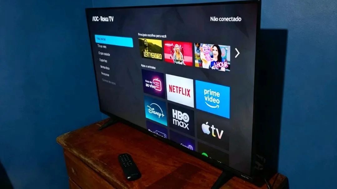 Vendo tv de 43 polegadas 2 meses de uso, aceito propostas!  - Foto 3