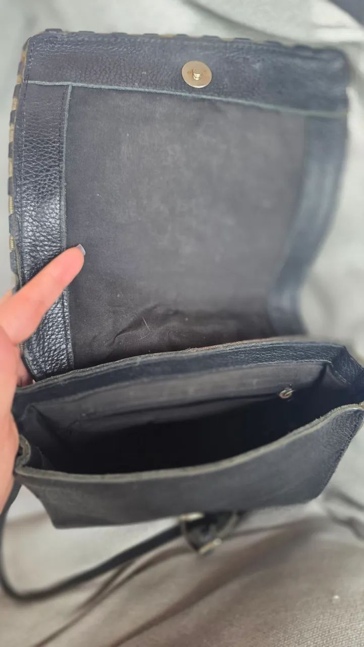 Bolsa couro ViaMia - Foto 4