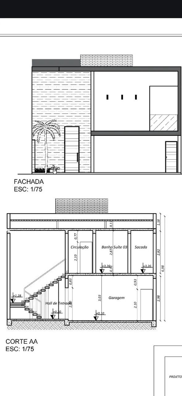 Projetista em Cad - Projetos para obra e prefeitura - Freelancer - Foto 2