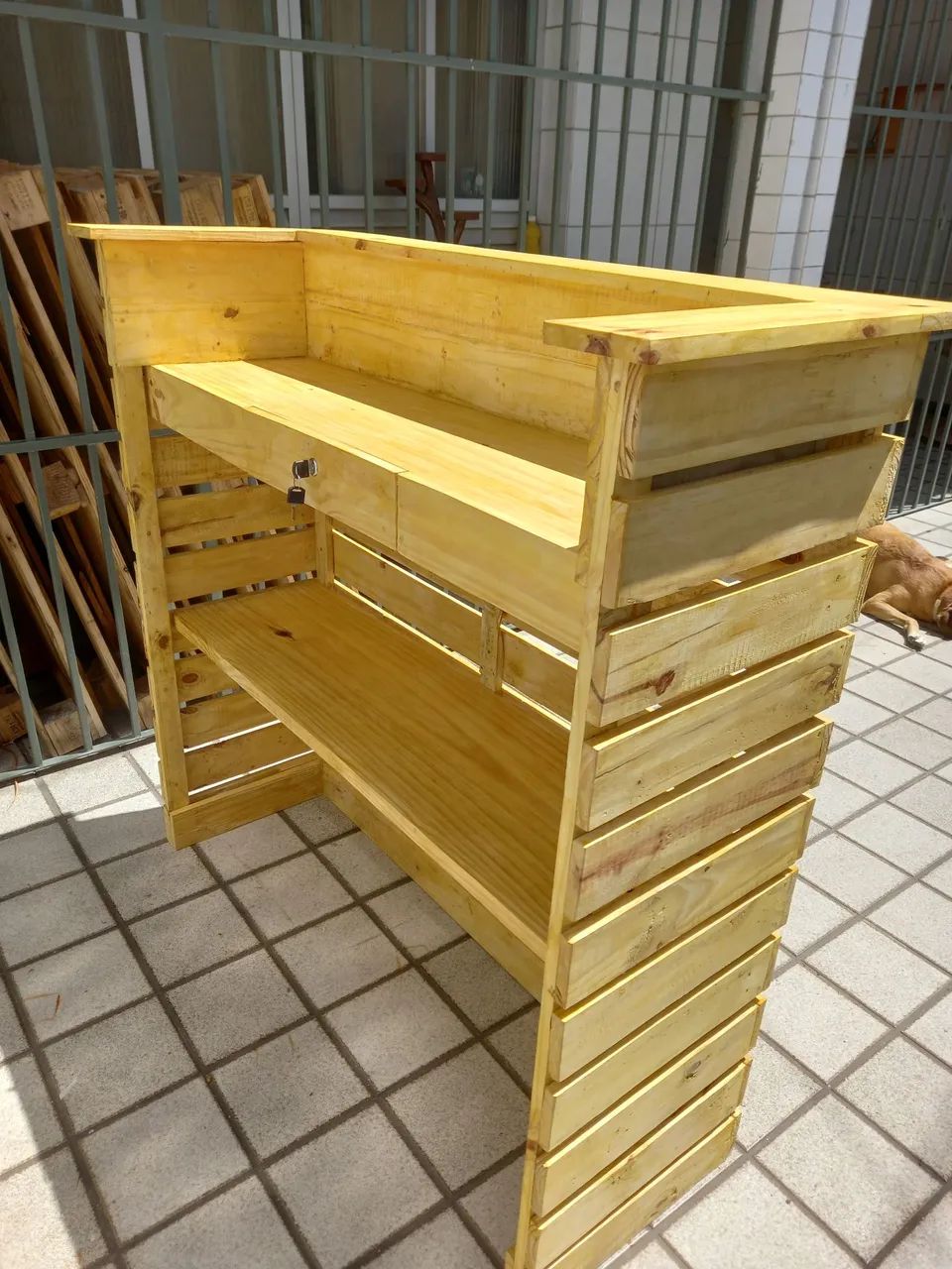 Balcão comercial em pinus - Foto 4