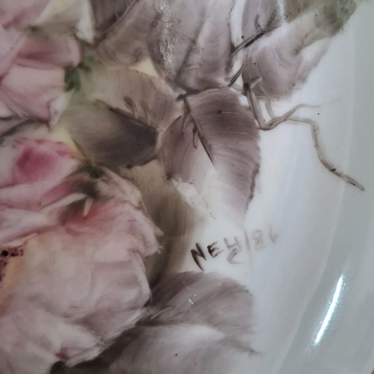 Cinzeiro em porcelana pintado a mão  - Foto 5