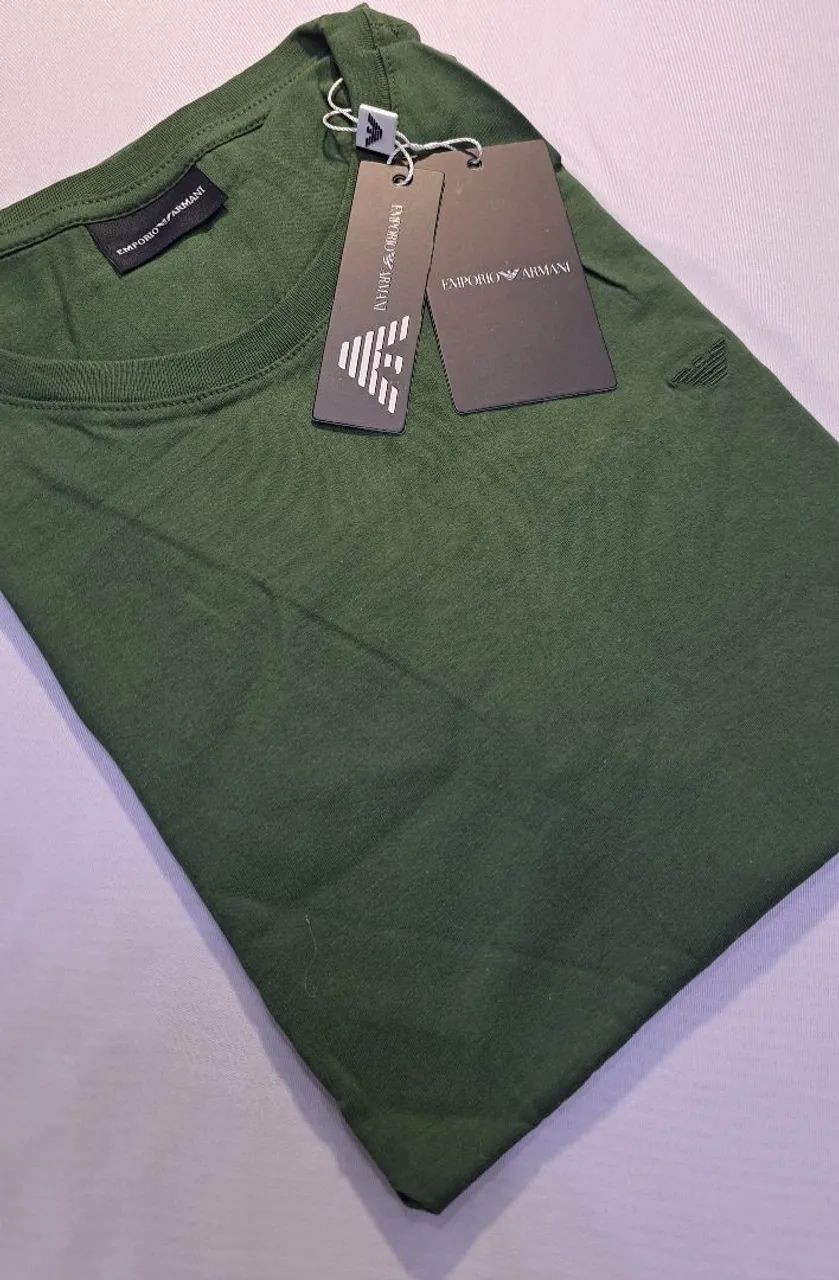 Camiseta Emporio Armani Verde  - Foto 4