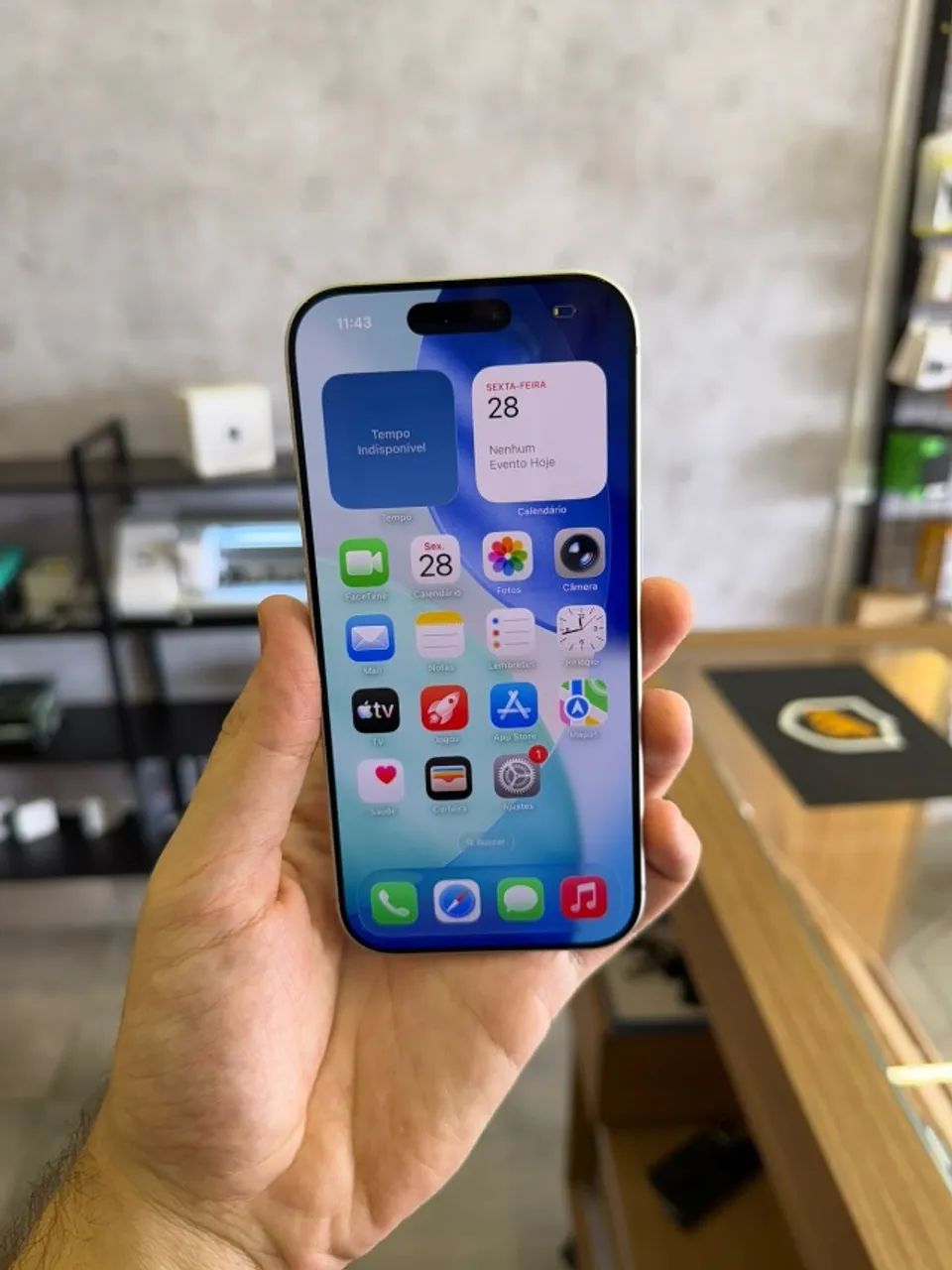 iPhone 17 pro 256gb Silver + impecável - Foto 4