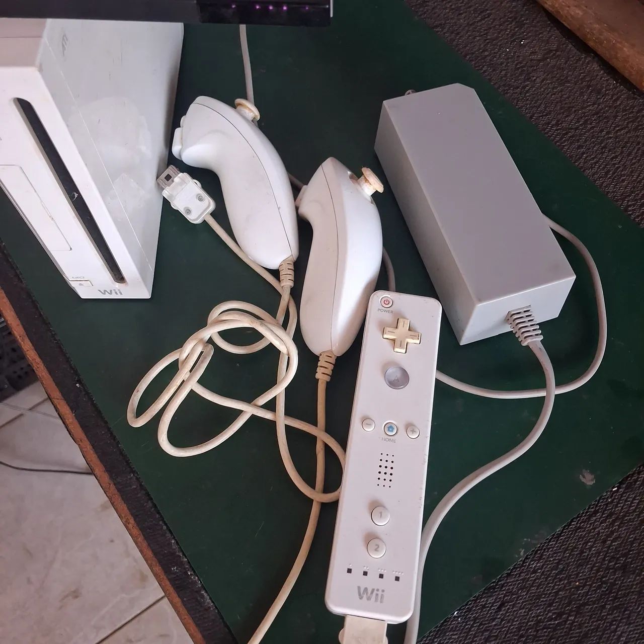 Nitendo wii com vários jogos 