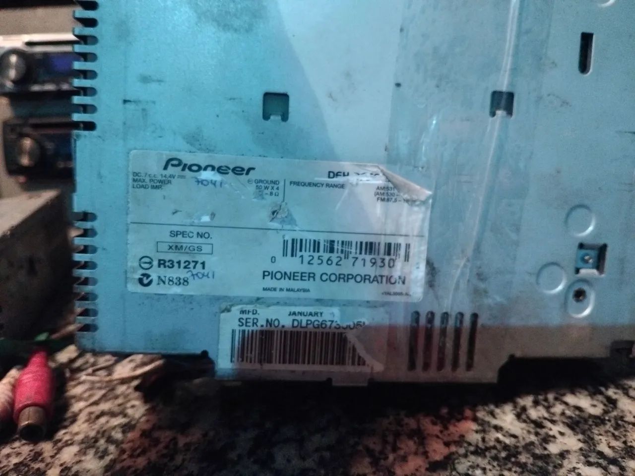 Pionner  golfinhos antigo  restaurar - Foto 5