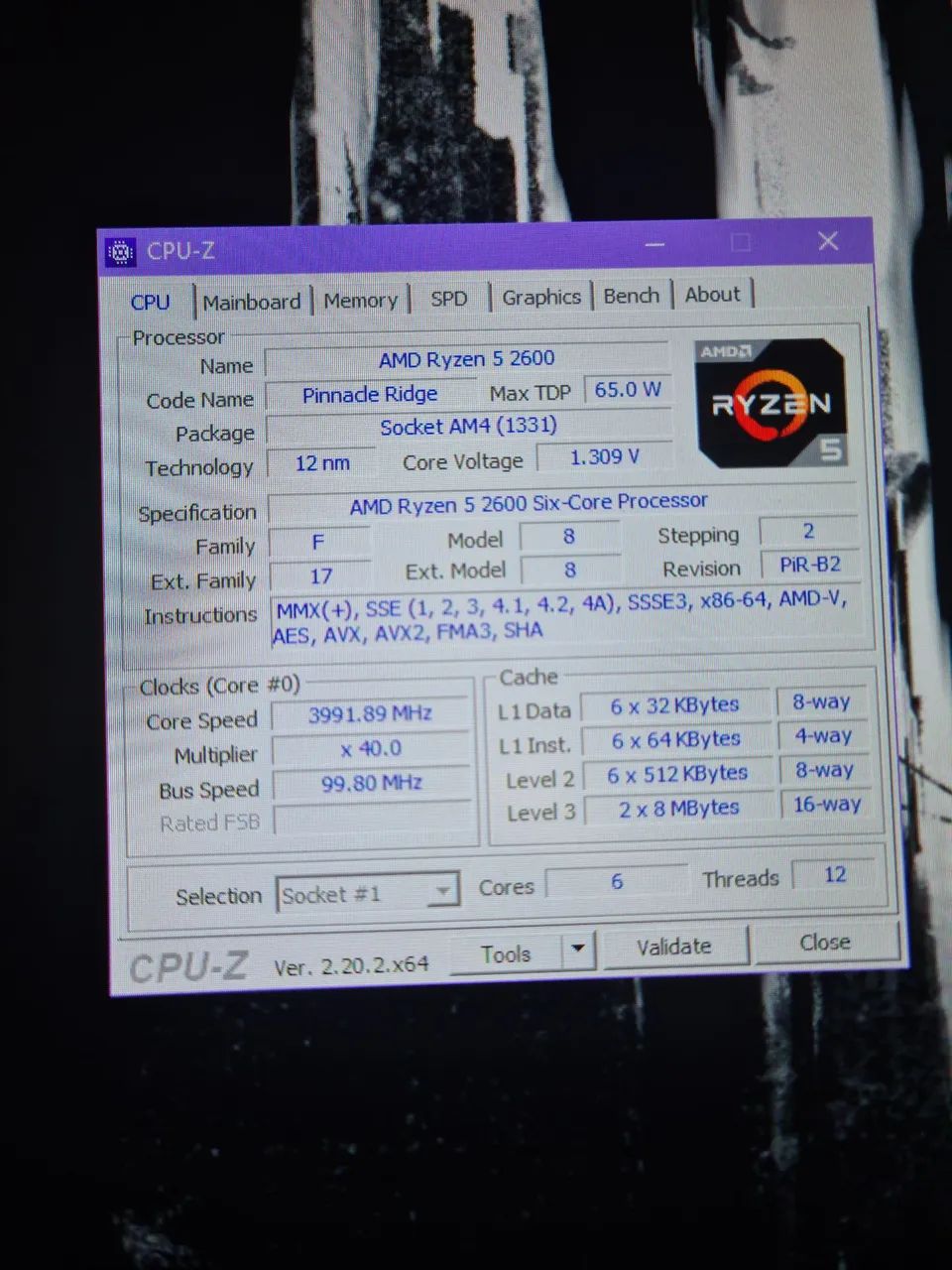 Processador AMD Ryzen 5 2600 - Foto 3