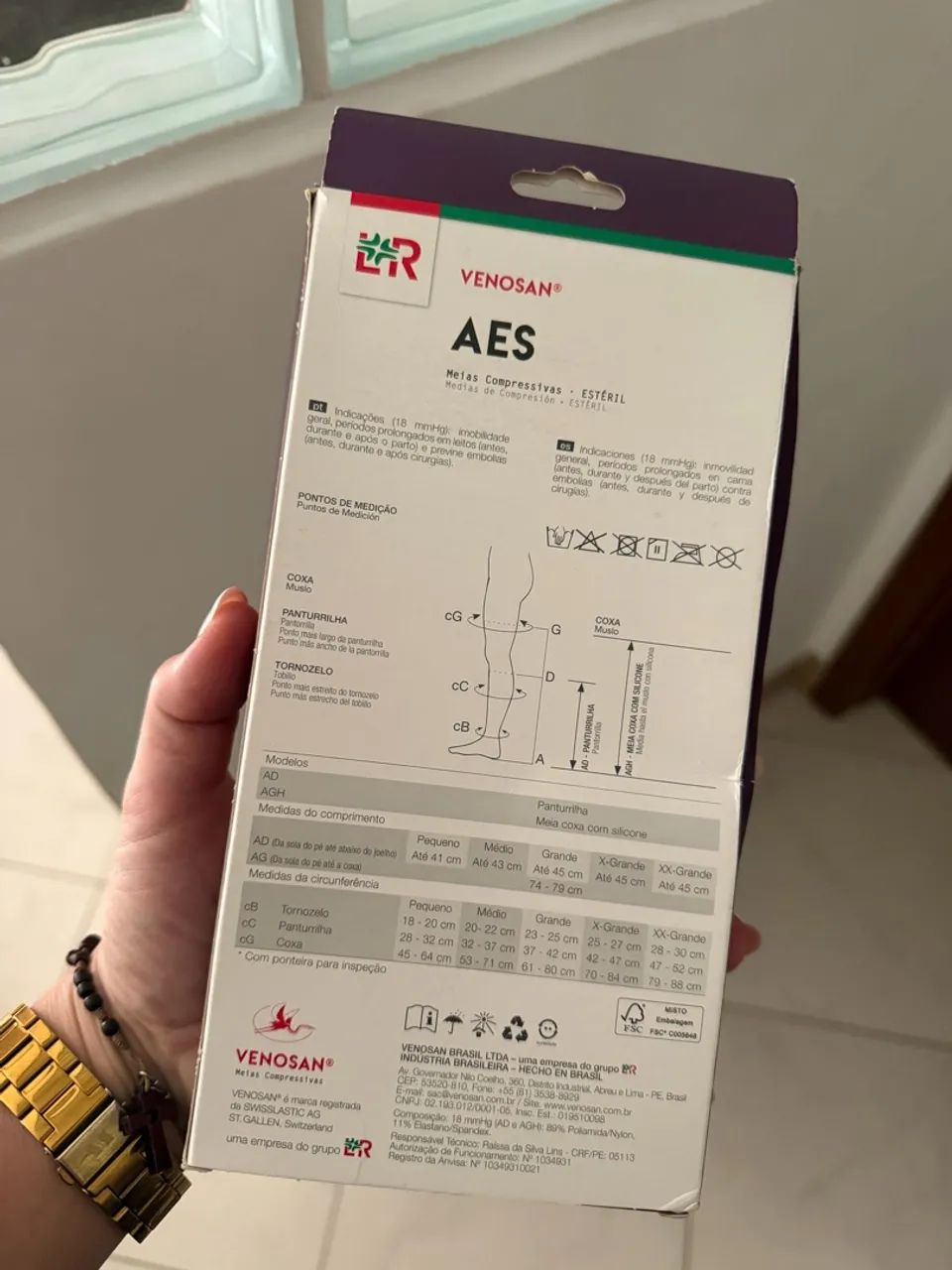 Meia compressiva - Foto 2