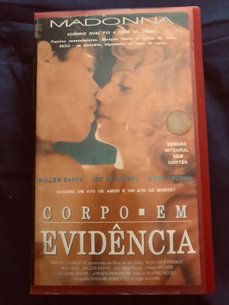 VHS Madonna - Corpo em Evidência 