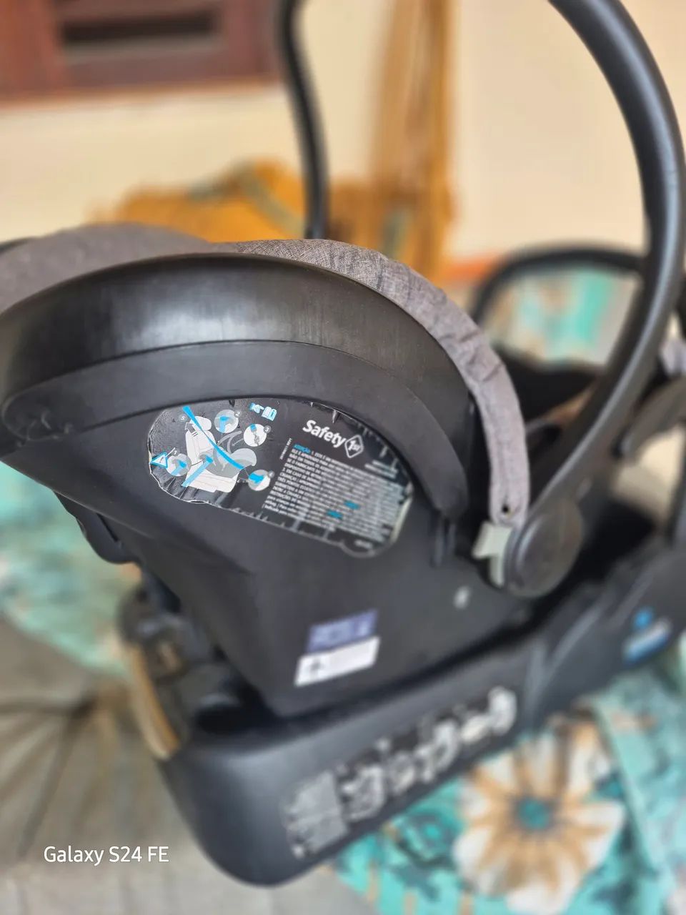 Bebê conforto Safety com base  - Foto 3
