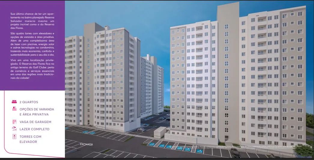 Apartamento MRV 2 Quartos em Cajazeiras com Entrada Facilitada - Foto 8