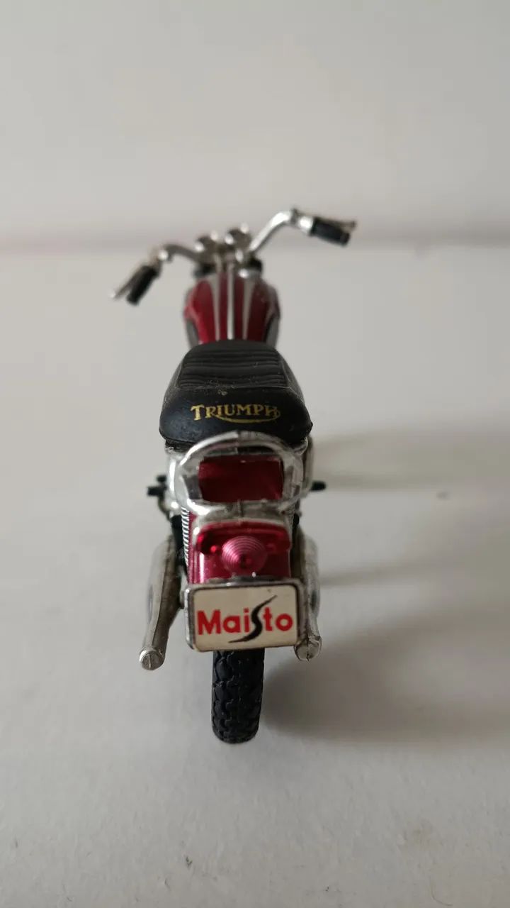 Miniatura de moto clássica  - Foto 3