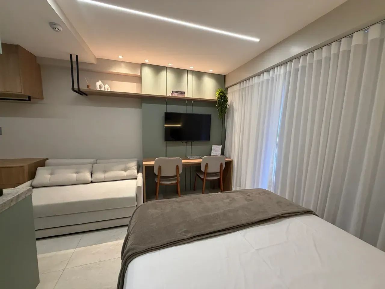 Flat Mobiliado Beira Mar - Foto 2