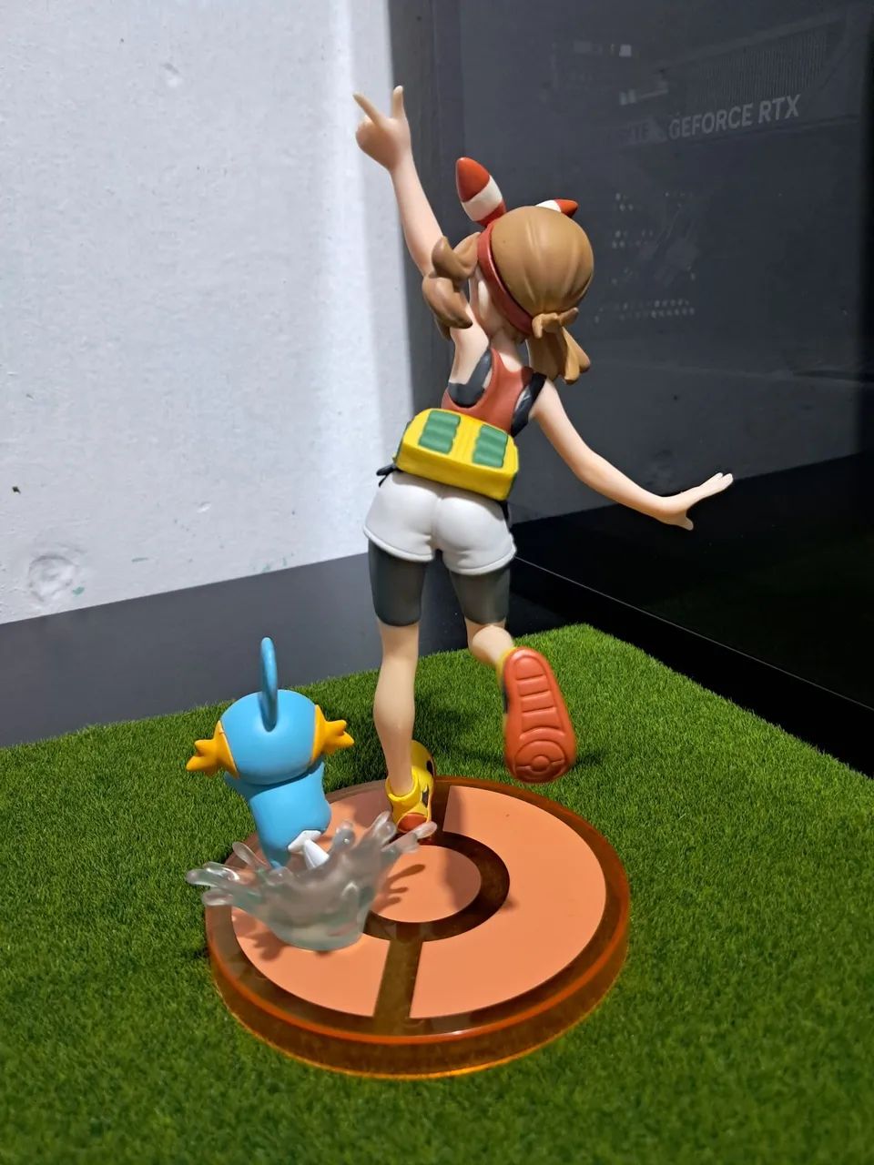 Action Figure Pokémon - May & Mudkip 20cm - Foto 3
