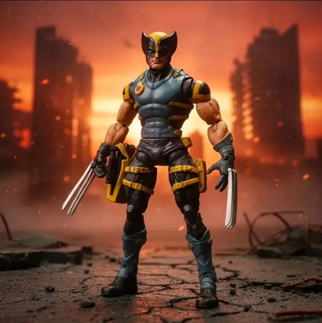Wolverine Stealth X-Men Classics / Marvel Legends 2005 - Foto 2