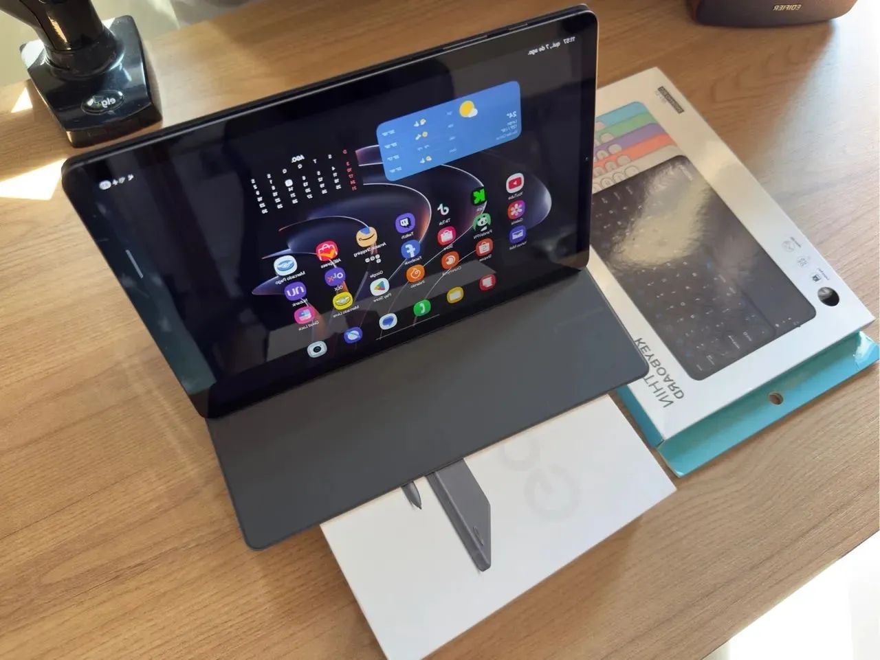 Samsung Galaxy Tab S6 Lite 2024 + S Pen + Teclado + MicroSD 128GB - Foto 4