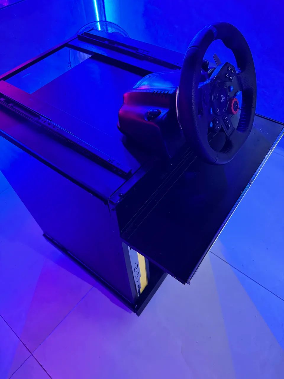Volante g29 com suporte mdf - Foto 2