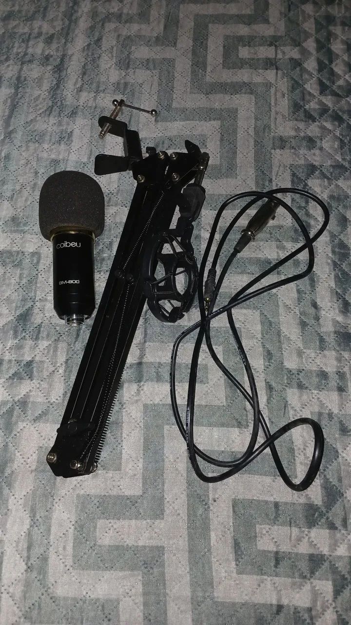 Microfone BM800 - Pouco Uso.  - Foto 2