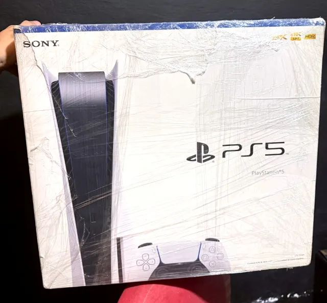 PlayStation 5 com leitor-de-disco e caixa  - Foto 4