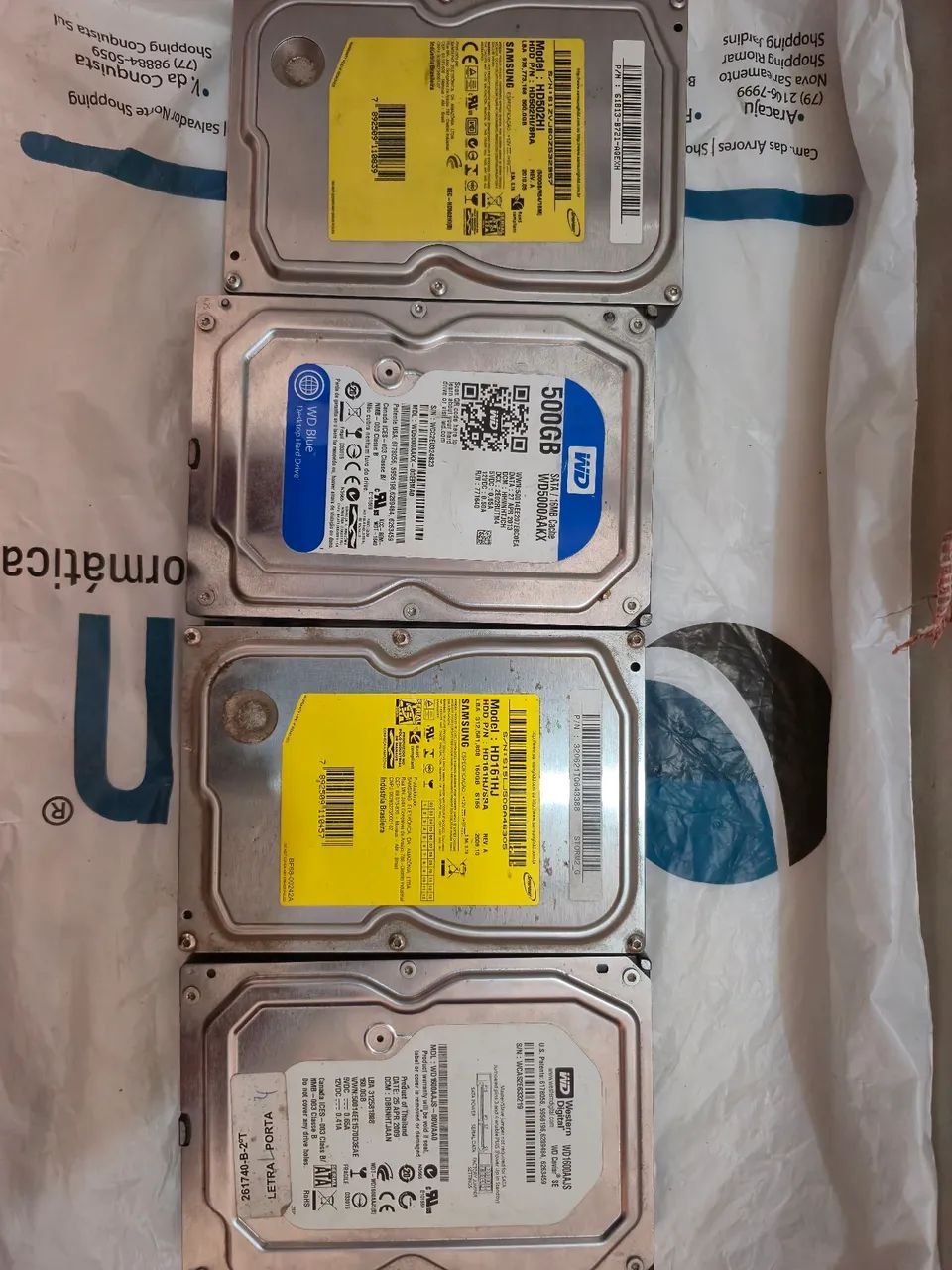 2 hd 500gb e 2 de 160gb - Foto 2