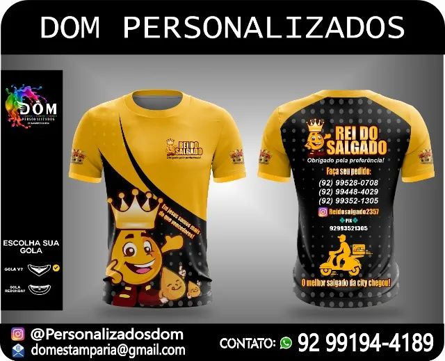 Camisa Personalizada (Promoção)