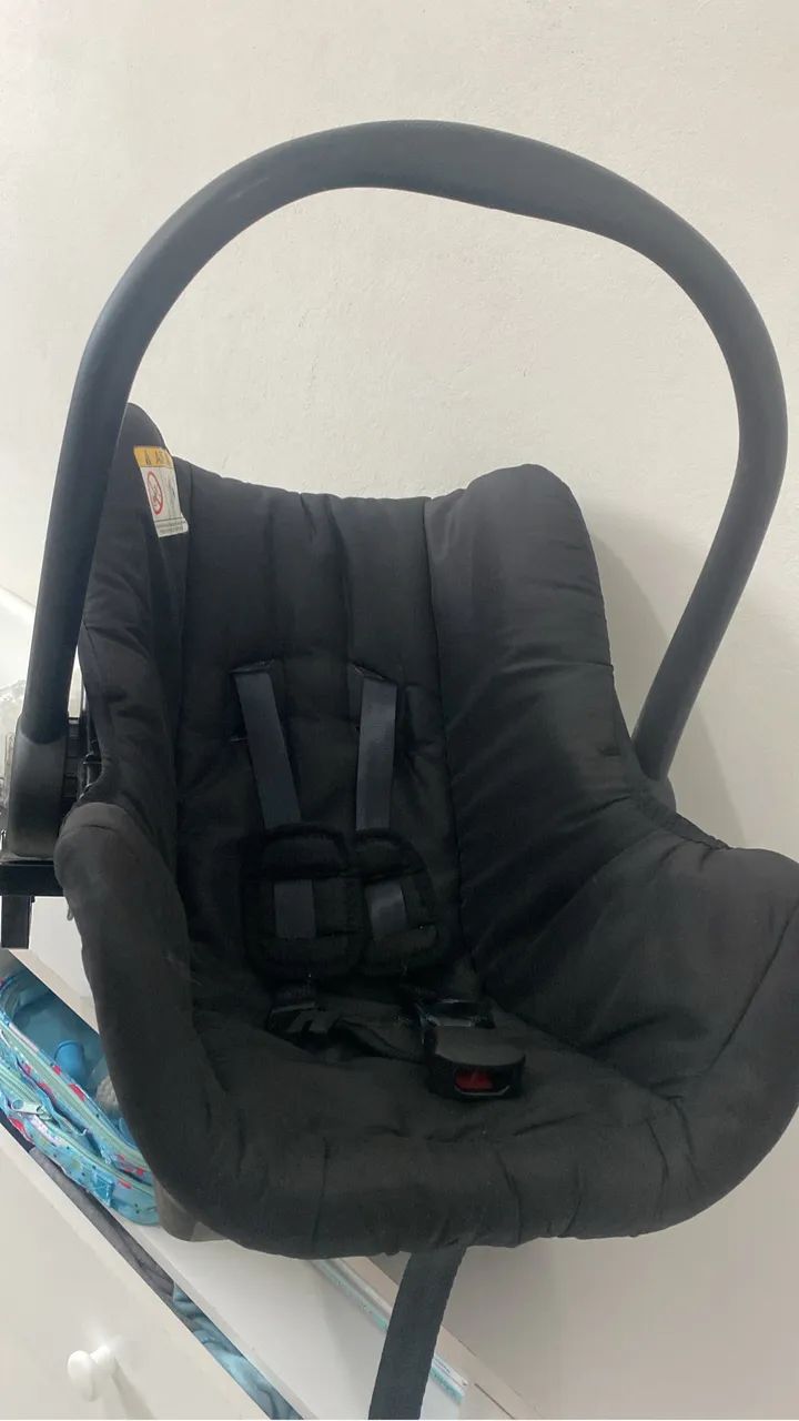 Carrinho Galzerano 3 em 1 com bebê conforto  - Foto 4