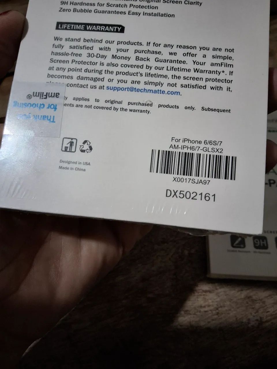 Película importada para iPhone 5 5s 5c 6 6s 7 novo - Foto 5