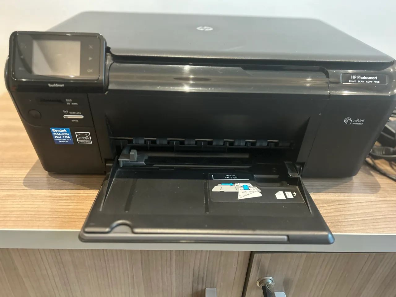 Impressora HP Color WiFi PHOTOSMART Multifuncional D110 a