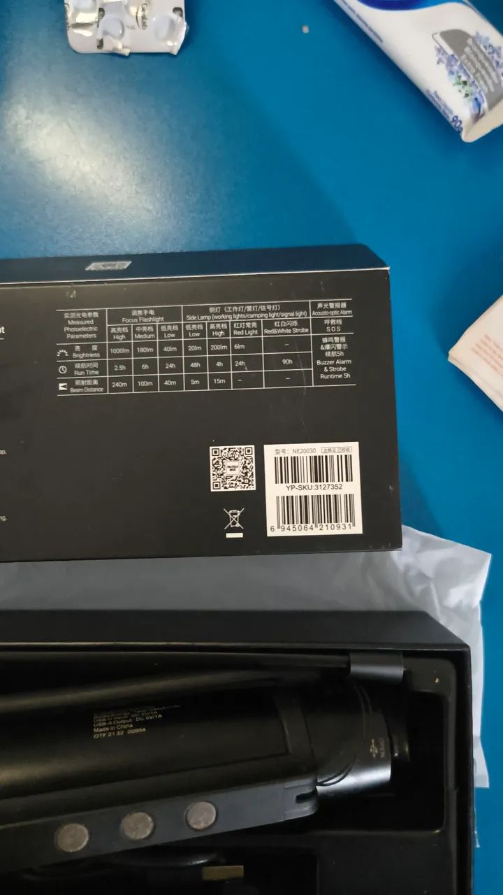 Lanterna Nextool (xiaomi) original semi nova  - Foto 4