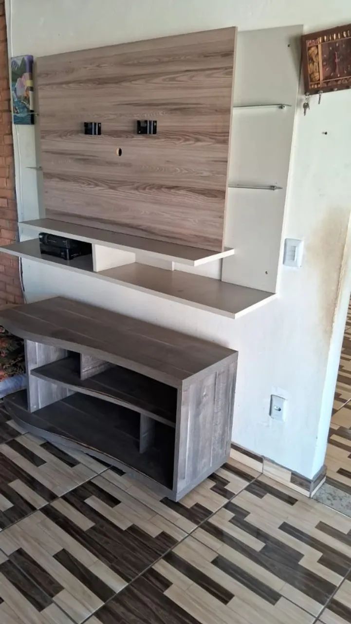Rack com painel para TV de até 55" - Foto 2