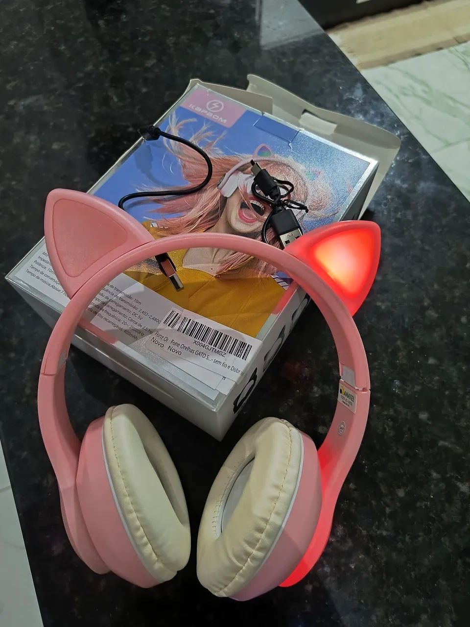 Fone orelhas GATOS 