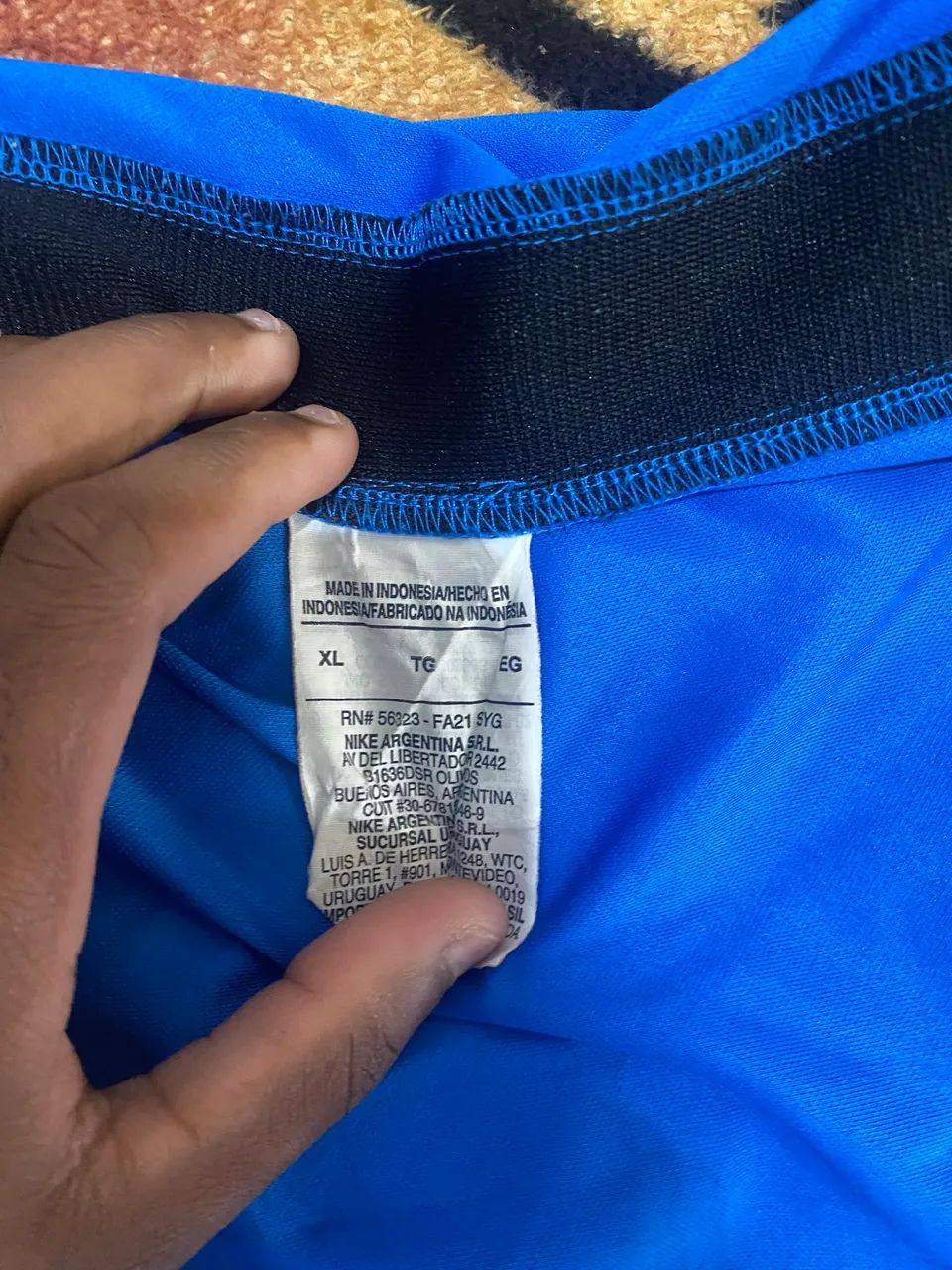 Camiseta original (Inter de Milão)