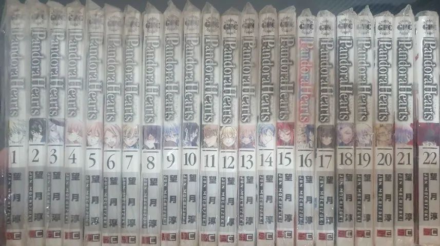 Pandora Hearts vol 1 ao 22 em JAPONES - Livros e revistas - São