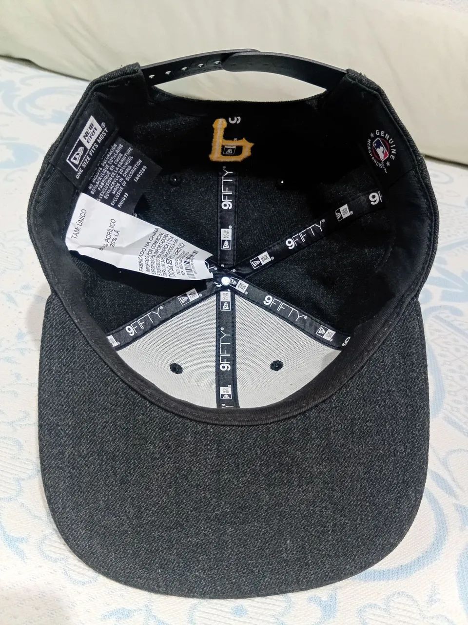 Boné New Era Pittsburgh Pitares MLB Aba Reta - Foto 5