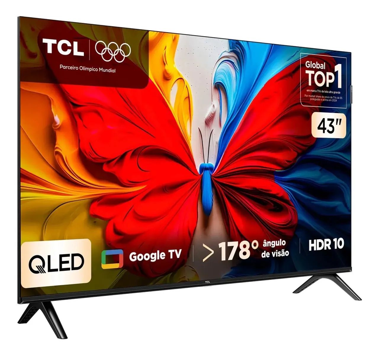 Smart TV TCL 43 Polegadas QLED - Foto 3
