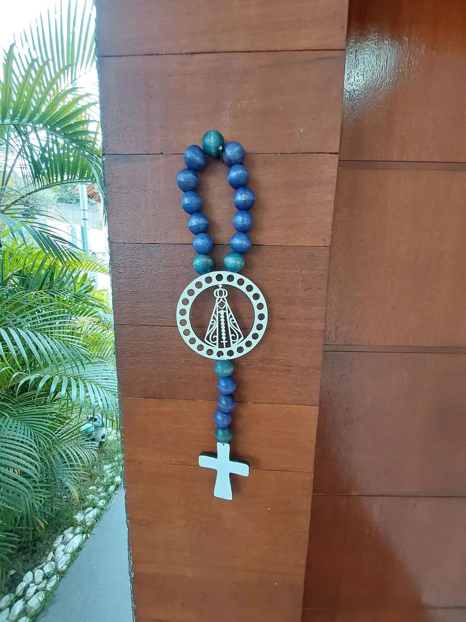 TERÇO DEZENA RÚSTICO - N S Aparecida  - Foto 4