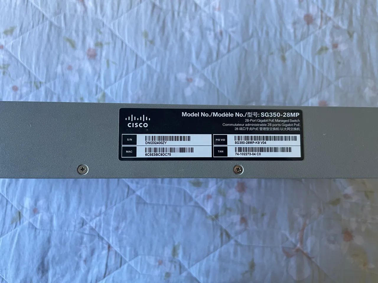 Switch Cisco SG350-28MP - Foto 3