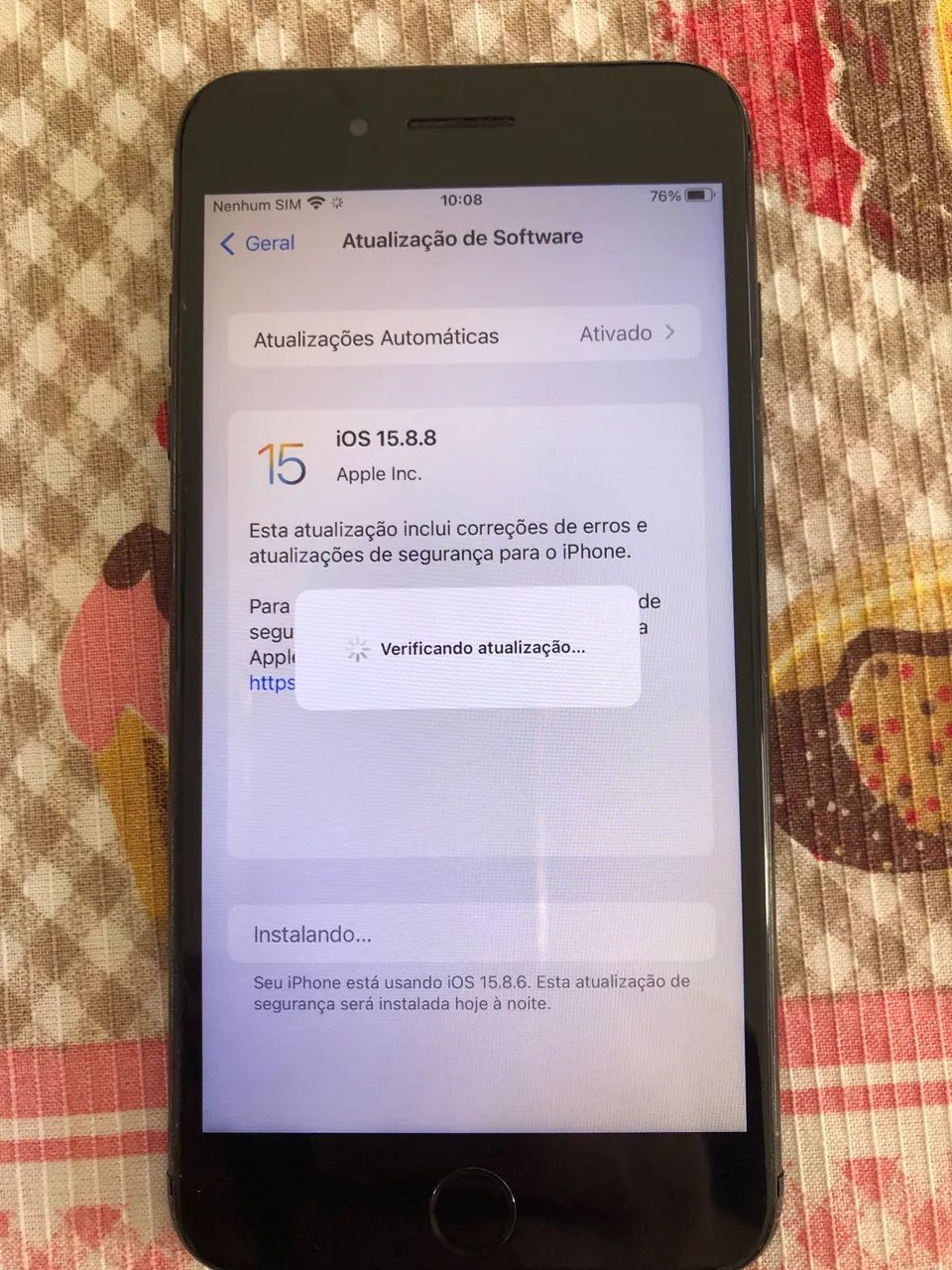 Vende-se iPhone 7 Plus 128Gb Preto  - Foto 5