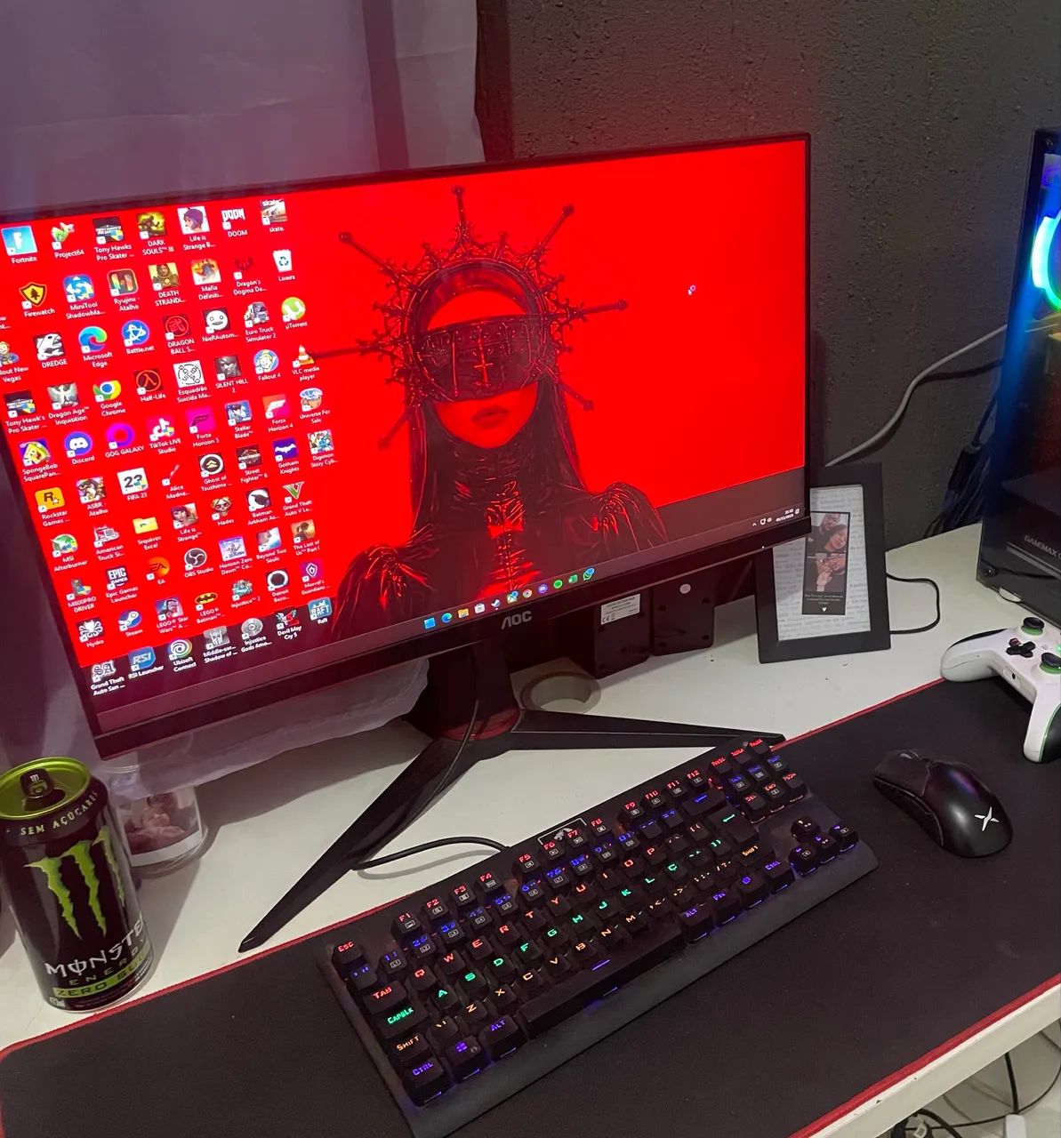 PC GAMER RX 6600 + RYZEN 5 4500