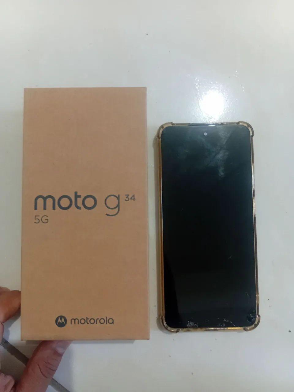 Moto g34 5g com defeito, leia o anúncio.  