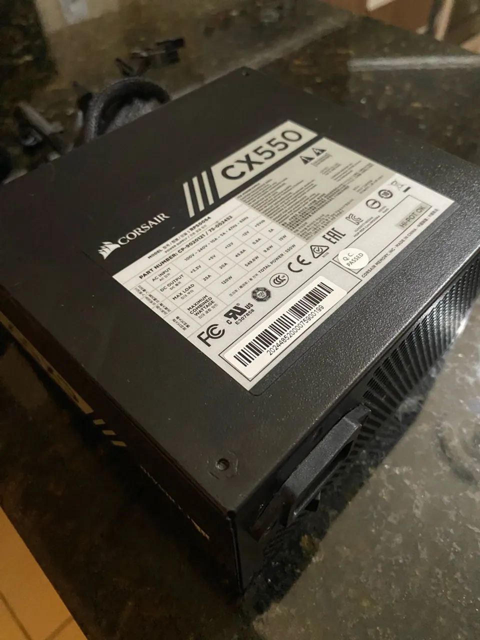 Fonte Corsair 550CX - Foto 4