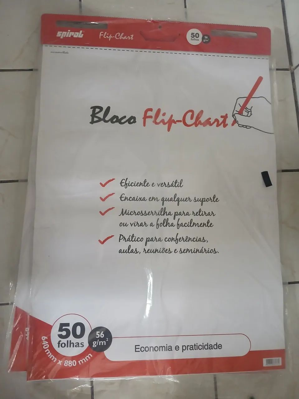 Cavalete Flip Chart + Blocos de Folhas - Foto 5