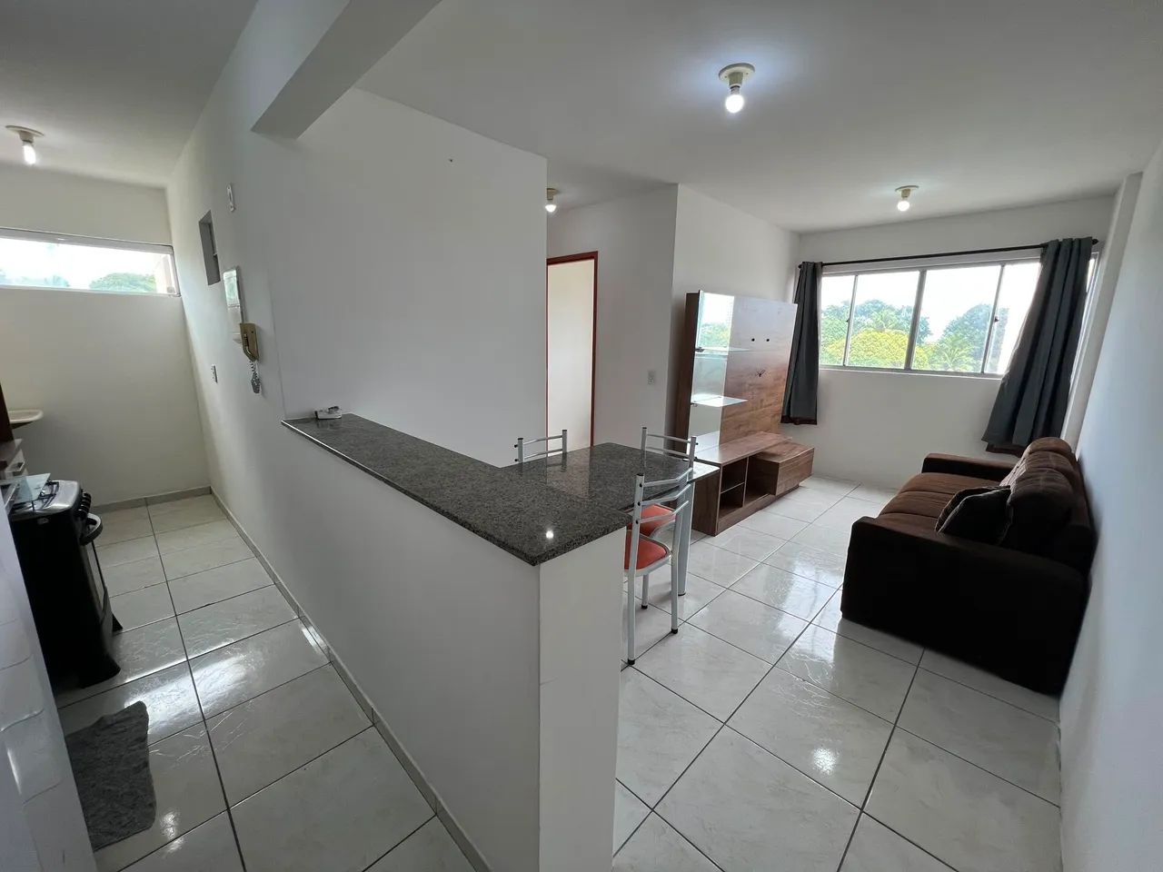 Aluguel de apartamento 02 quartos MOBILIADO na Serraria